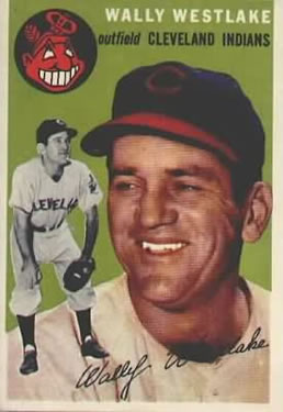 1954 Topps #92 Wally Westlake Front