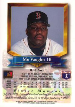 1994 Finest #258 Mo Vaughn Back