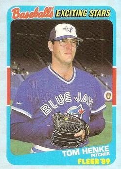 1989 Fleer Baseball's Exciting Stars #22 Tom Henke Front