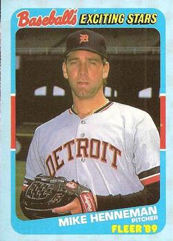1989 Fleer Baseball's Exciting Stars #23 Mike Henneman Front