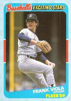 1989 Fleer Baseball's Exciting Stars #42 Frank Viola Front