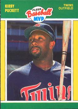 1989 Fleer Baseball MVPs #32 Kirby Puckett Front