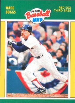 1989 Fleer Baseball MVPs #3 Wade Boggs Front