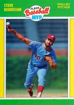 1989 Fleer Baseball MVPs #1 Steve Bedrosian Front