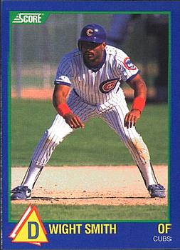 1989 Score Hottest 100 Rising Stars #64 Dwight Smith Front