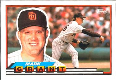 1989 Topps Big #154 Mark Grant Front