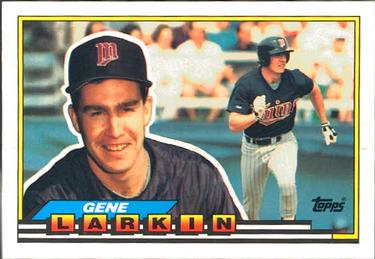 1989 Topps Big #226 Gene Larkin Front