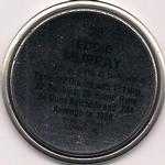 1989 Topps Coins #20 Eddie Murray Back