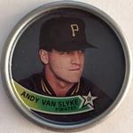 1989 Topps Coins #27 Andy Van Slyke Front