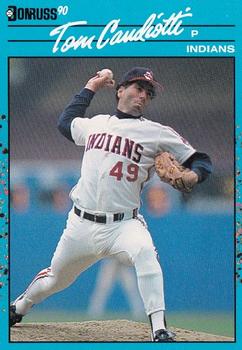1990 Donruss Best of the AL #89 Tom Candiotti Front