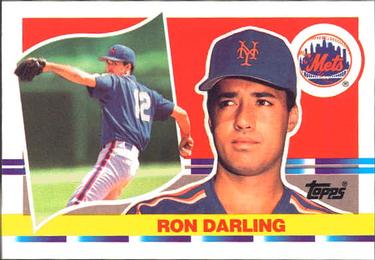 1990 Topps Big #113 Ron Darling Front