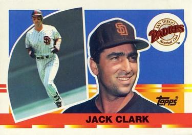 1990 Topps Big #39 Jack Clark Front
