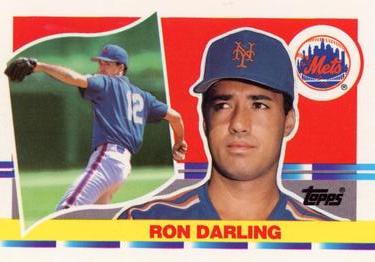 1990 Topps Big #113 Ron Darling Front