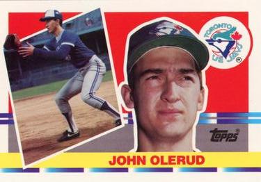 1990 Topps Big #199 John Olerud Front