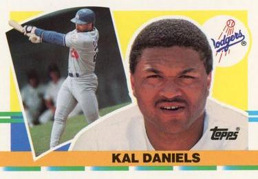 1990 Topps Big #238 Kal Daniels Front