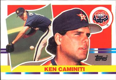 1990 Topps Big #170 Ken Caminiti Front