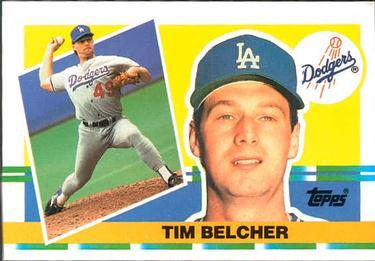 1990 Topps Big #246 Tim Belcher Front