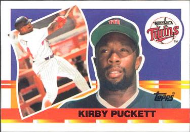 1990 Topps Big #2 Kirby Puckett Front