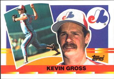 1990 Topps Big #3 Kevin Gross Front