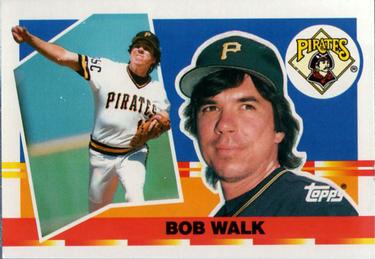 1990 Topps Big #23 Bob Walk Front