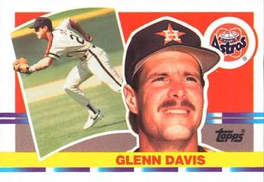 1990 Topps Big #122 Glenn Davis Front