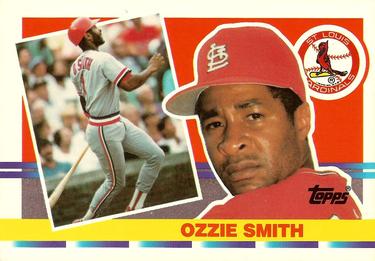 1990 Topps Big #203 Ozzie Smith Front