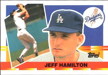 1990 Topps Big #98 Jeff Hamilton Front