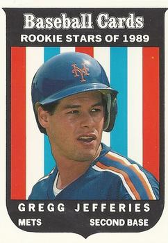 1989 Baseball Cards Magazine '59 Topps Replicas #10 Gregg Jefferies Front