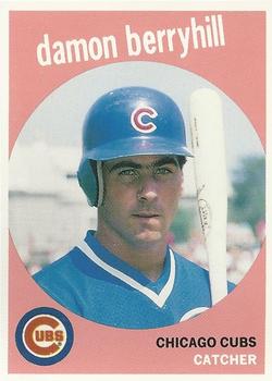 1989 Baseball Cards Magazine '59 Topps Replicas #55 Damon Berryhill Front