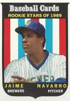 1989 Baseball Cards Magazine '59 Topps Replicas #62 Jaime Navarro Front