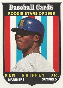 1989 Baseball Card Magazine '59 Topps Replicas #63 Ken Griffey Jr. Front