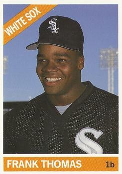1991 Baseball Cards Magazine '66 Topps Replicas #42 Frank Thomas Front