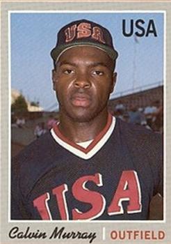 1992 Baseball Cards Magazine '70 Topps Replicas #86 Calvin Murray Front
