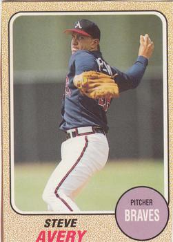 1993 Baseball Card Magazine / Sports Card Magazine #SC53 Steve Avery Front