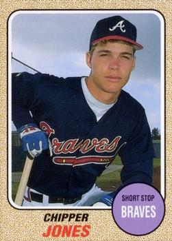 1993 Baseball Card Magazine / Sports Card Magazine #SC66 Chipper Jones Front