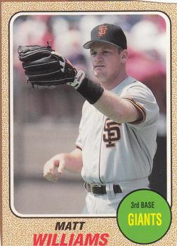 1993 Baseball Card Magazine / Sports Card Magazine #SC90 Matt Williams Front