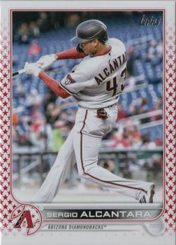 2022 Topps Update - Independence Day #US279 Sergio Alcantara Front