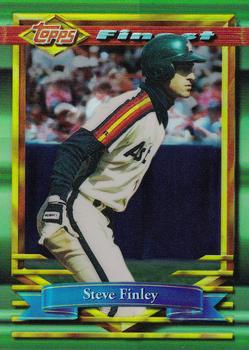 1994 Finest - Refractors #31 Steve Finley Front