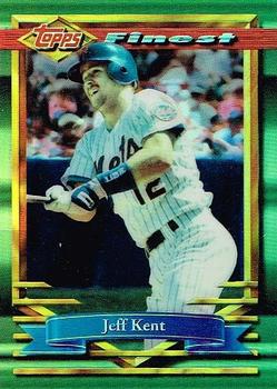 1994 Finest - Refractors #33 Jeff Kent Front