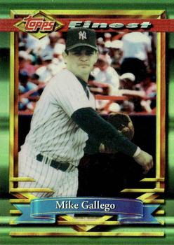 1994 Finest - Refractors #75 Mike Gallego Front