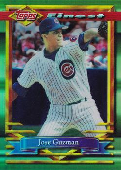 1994 Finest - Refractors #93 Jose Guzman Front