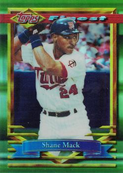 1994 Finest - Refractors #105 Shane Mack Front
