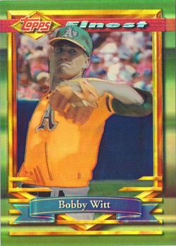 1994 Finest - Refractors #289 Bobby Witt Front