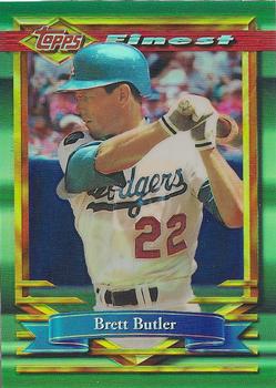 1994 Finest - Refractors #367 Brett Butler Front