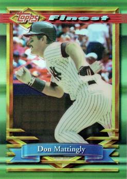 1994 Finest - Refractors #392 Don Mattingly Front