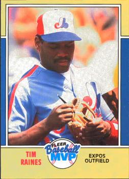 1988 Fleer Baseball MVPs #27 Tim Raines Front
