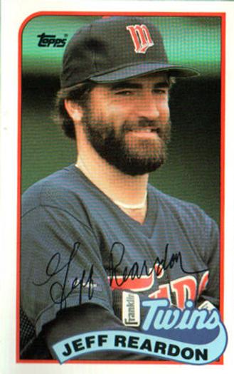 1989 Topps/LJN Baseball Talk #136 Jeff Reardon Front