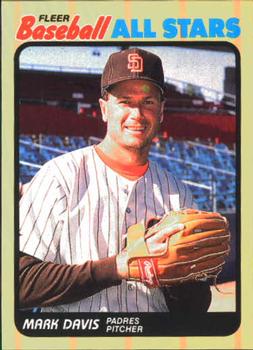 1989 Fleer Baseball All-Stars #10 Mark Davis  Front