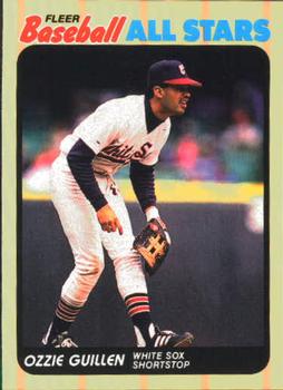 1989 Fleer Baseball All-Stars #18 Ozzie Guillen  Front