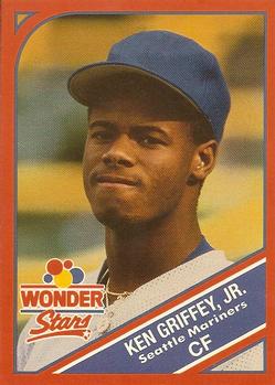 1990 Wonder Bread Stars #18 Ken Griffey, Jr. Front